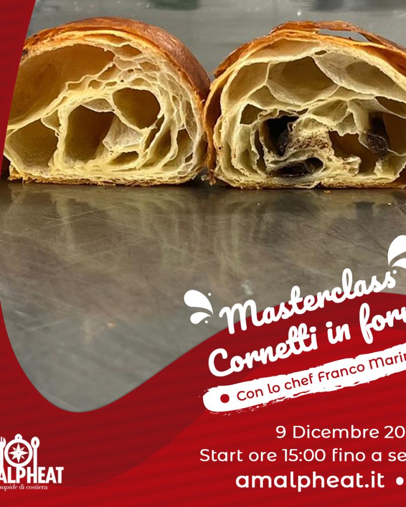 In cucina con le stelle - Masterclass Cornetti in forno Chef Franco Marino