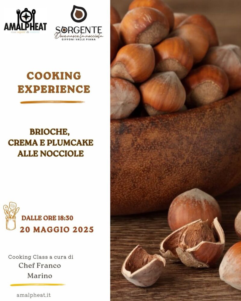 Chef Franco Marino | Brioche, crema e plumcake alle nocciole