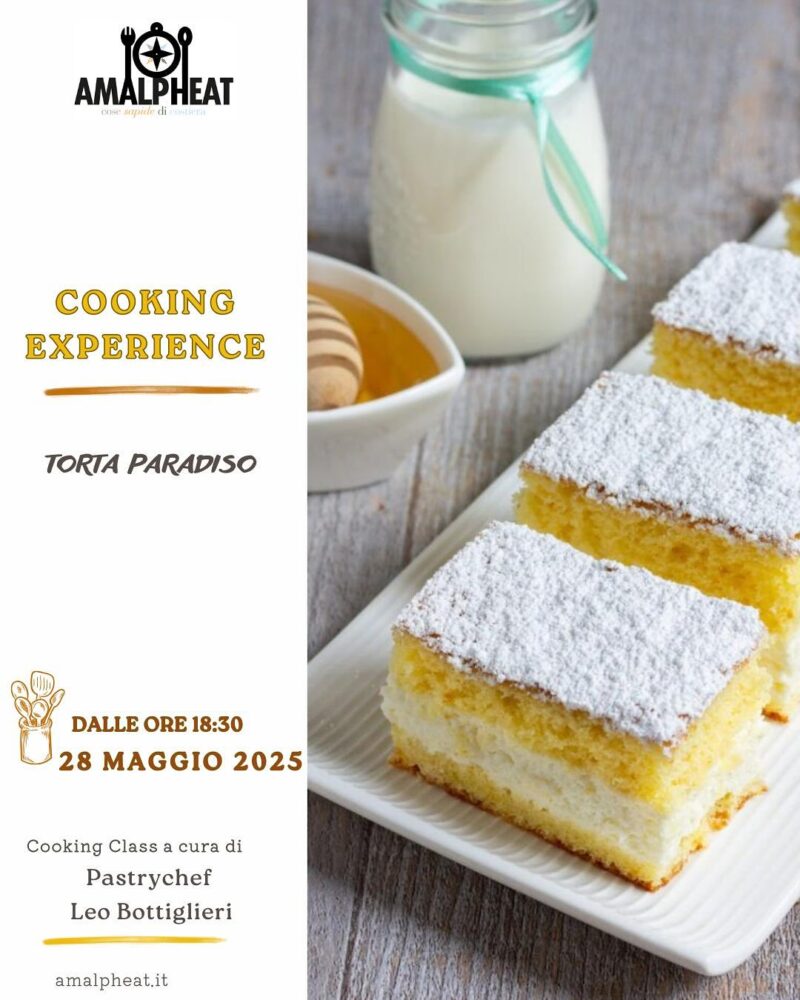 Chef Leo Bottiglieri | Torta Paradiso e Torta Caprese