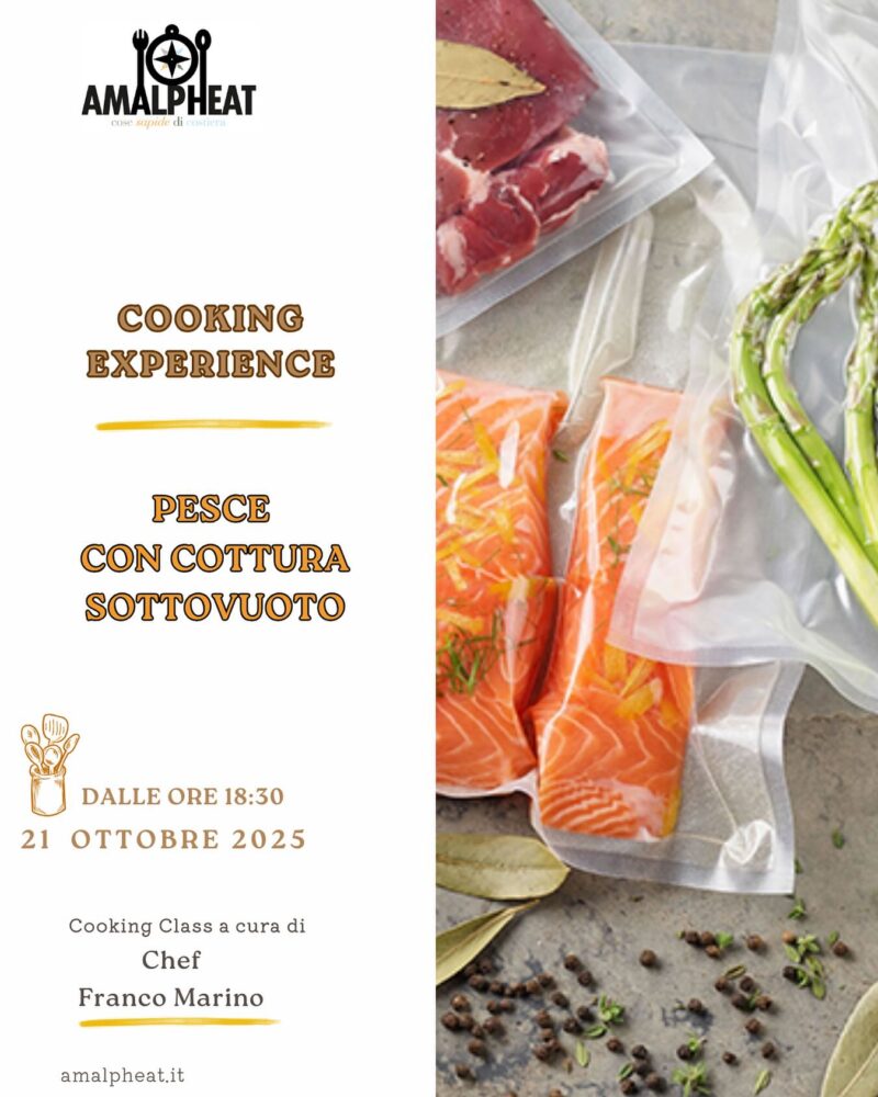 Chef Franco Marino | Pesce con cottura sottovuoto